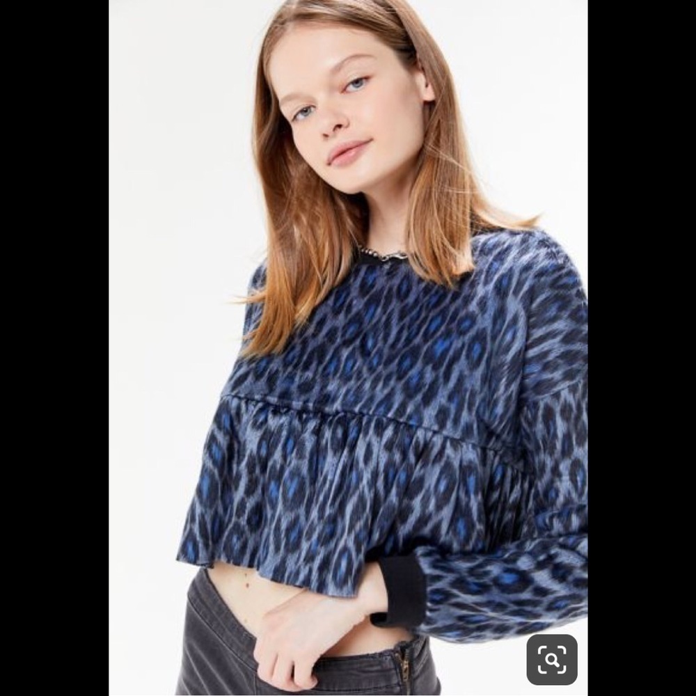 Urban Outfitters Animal Print Sweater